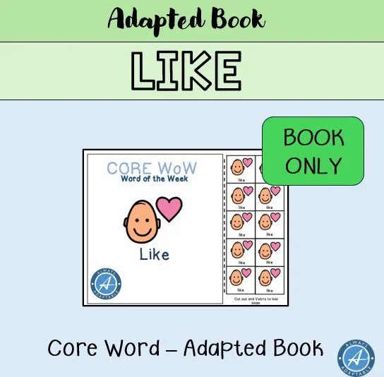 Like - Adapted Book, Core Language Word