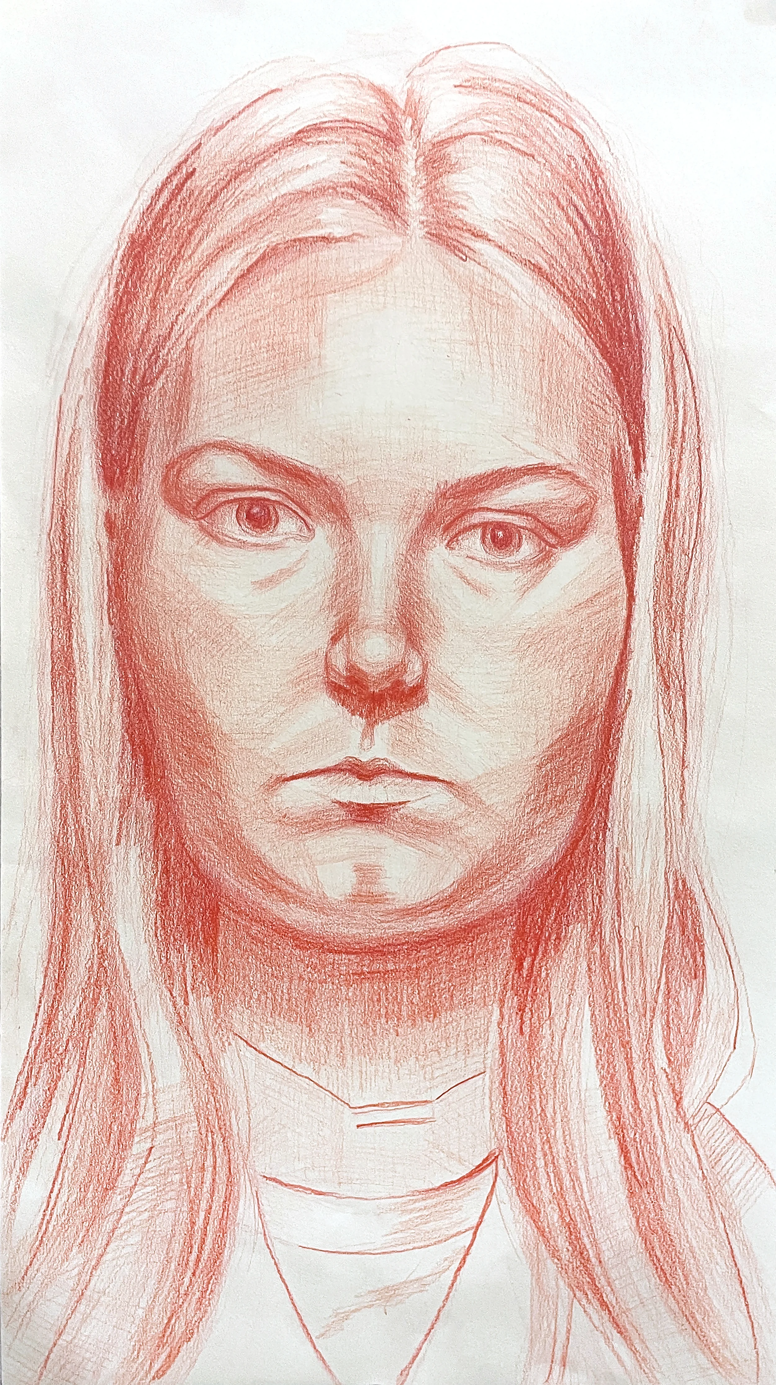 12 x 20 in - colored pencil on paper 