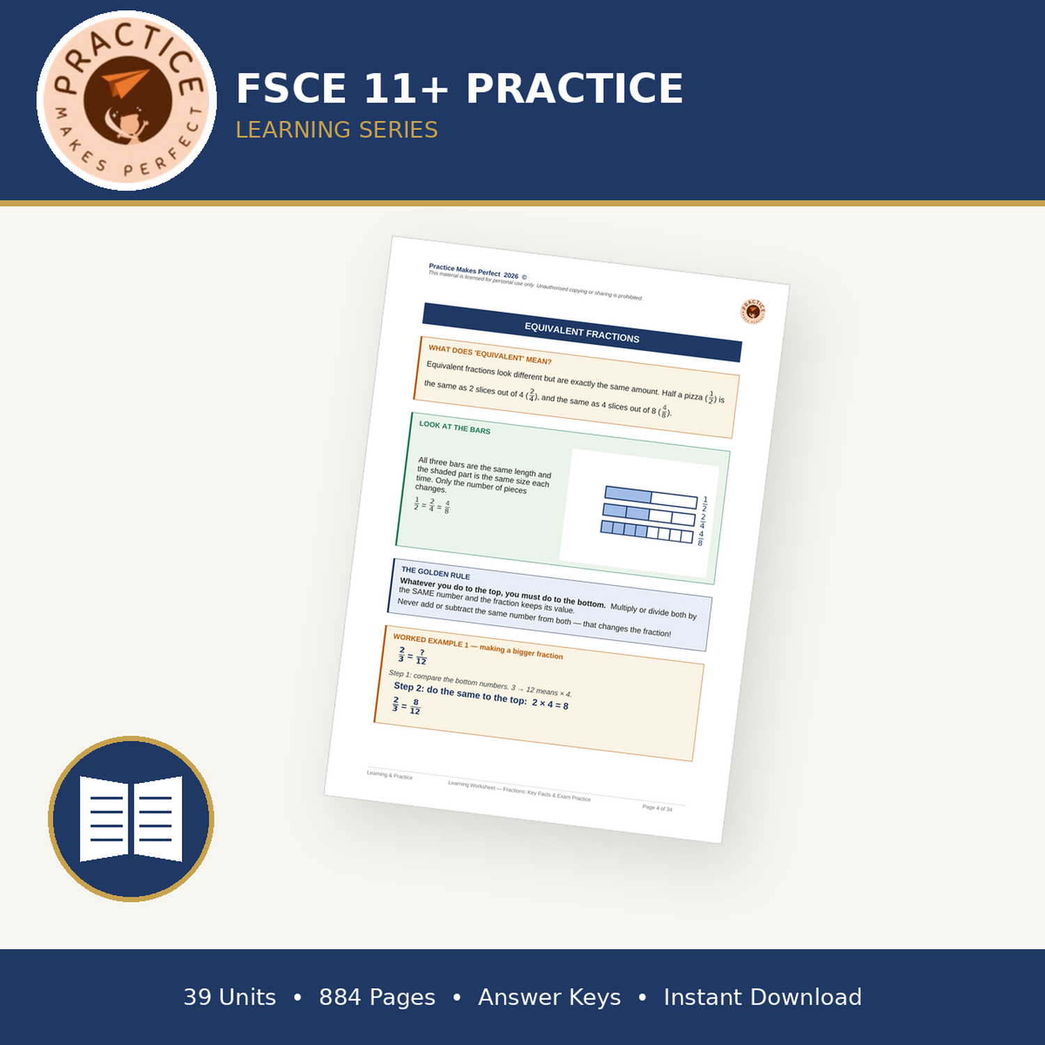 FSCE 11+ Learning Material