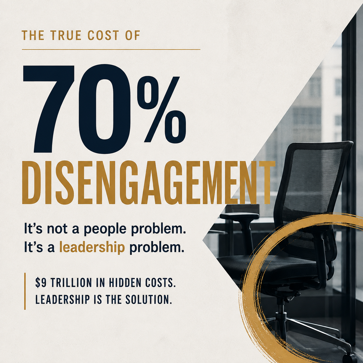 The True Cost of 70% Disengagement