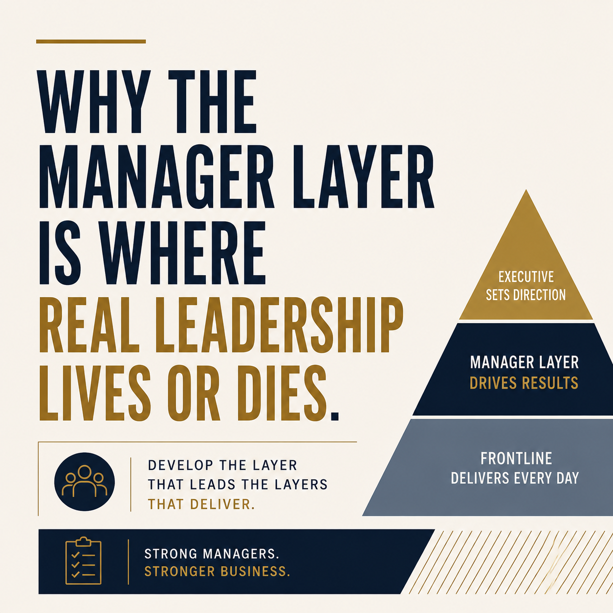 Why the Manager Layer Is Where Real Leadership Lives or Dies