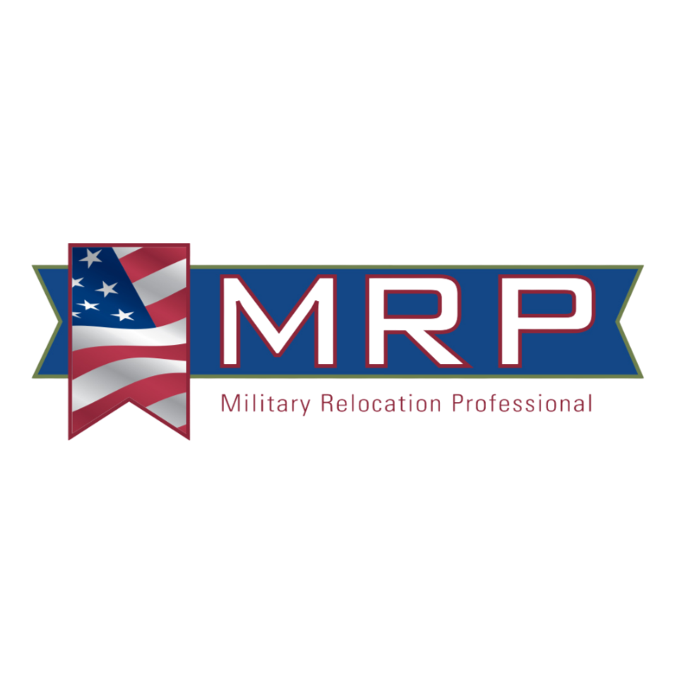 Logo for the organization MR P featuring a stylized American flag and the text 'MR P' with smaller text below that says 'MEM' followed by blurry text.