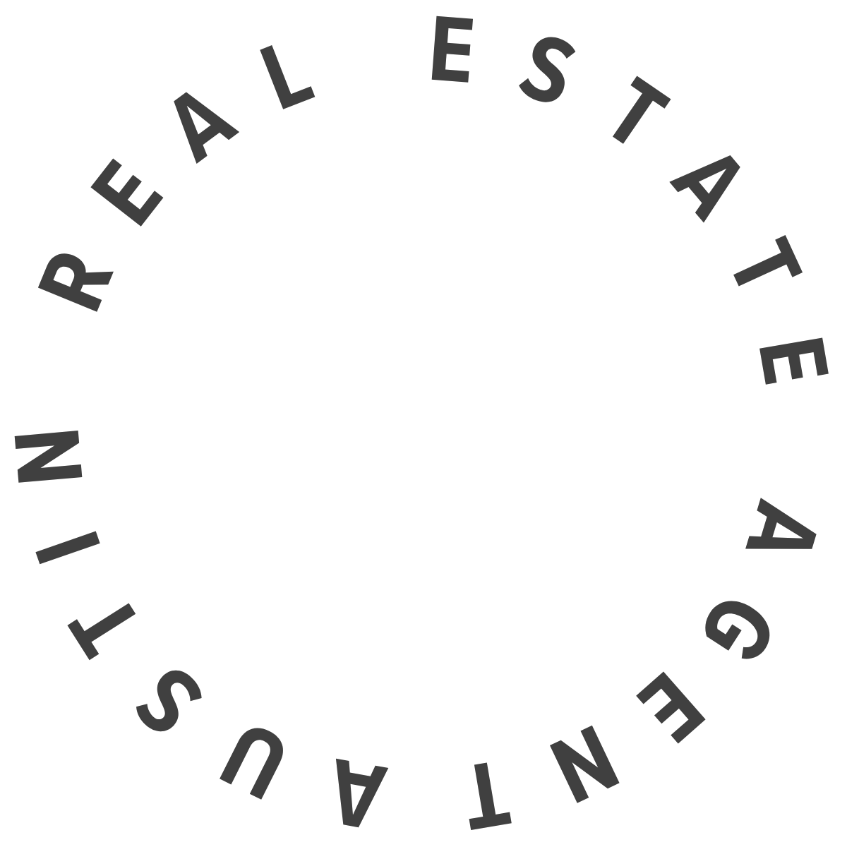 Circular logo with the words 'Austin Real Estate' written around the border.