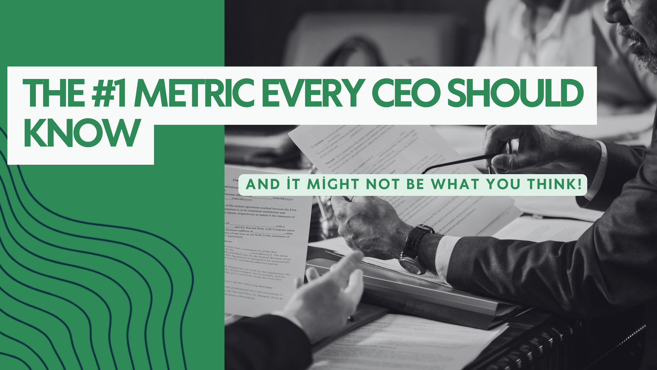 The #1 metric every CEO needs to know. 