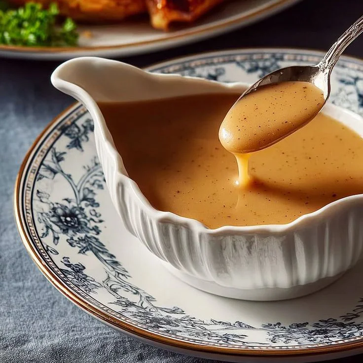 HOMEMADE TURKEY GRAVY
