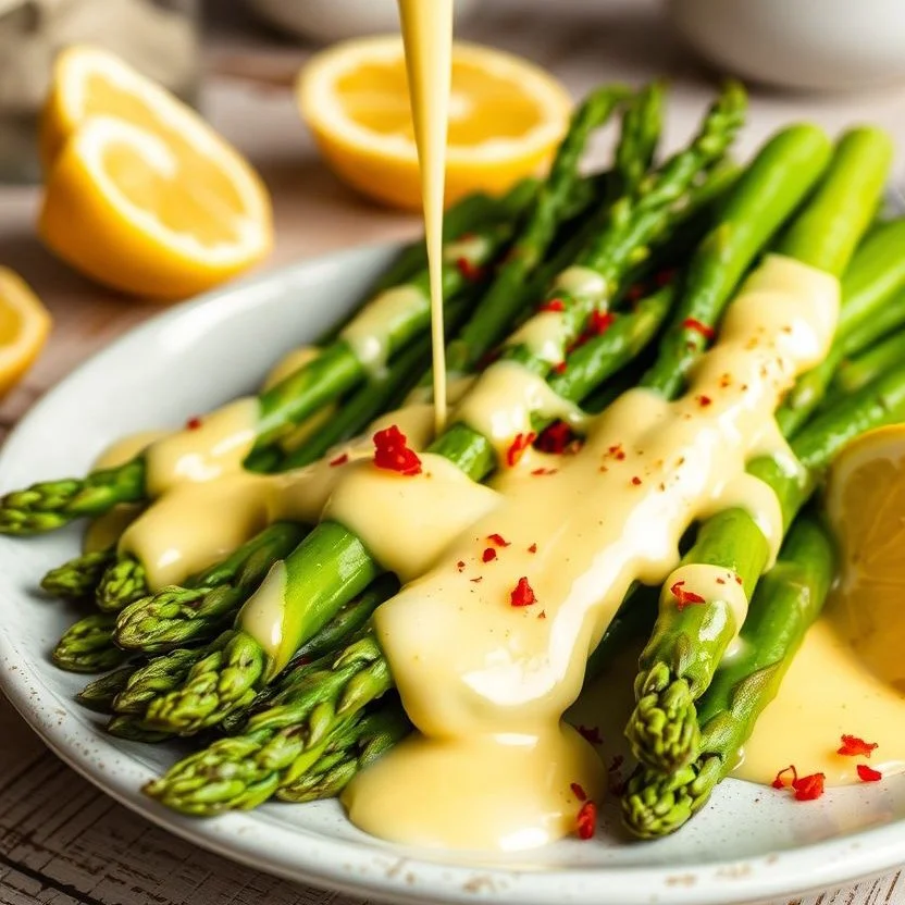 JUMBO ASPARAGUS WITH HOLLANDAISE