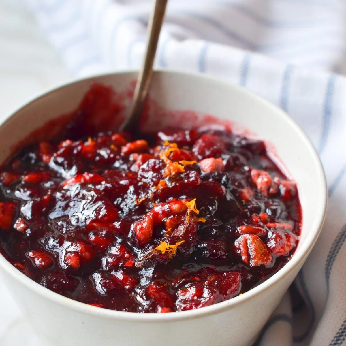 APPLE, ORANGE & CRANBERRY RELISH