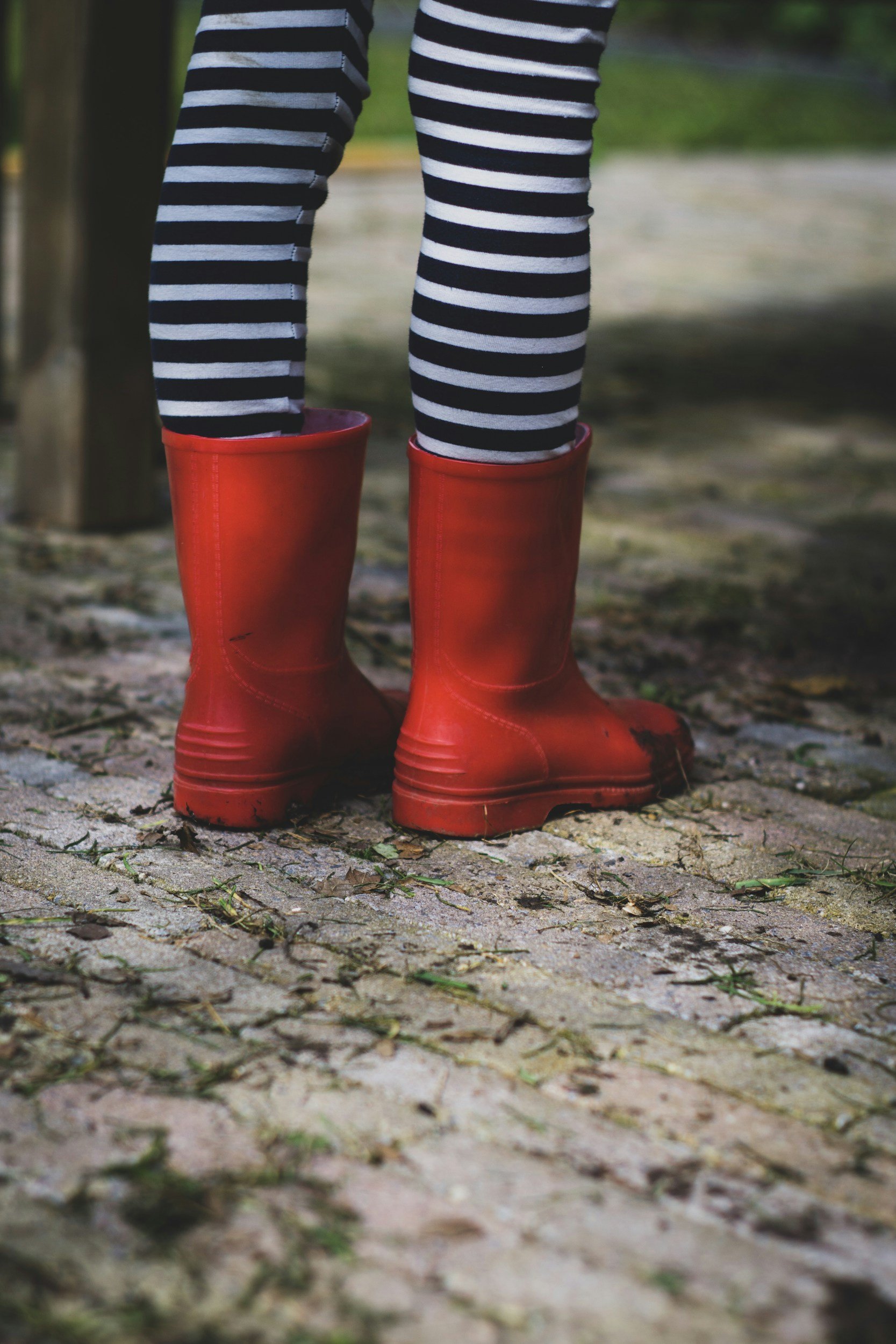 Only tiny rainboots required