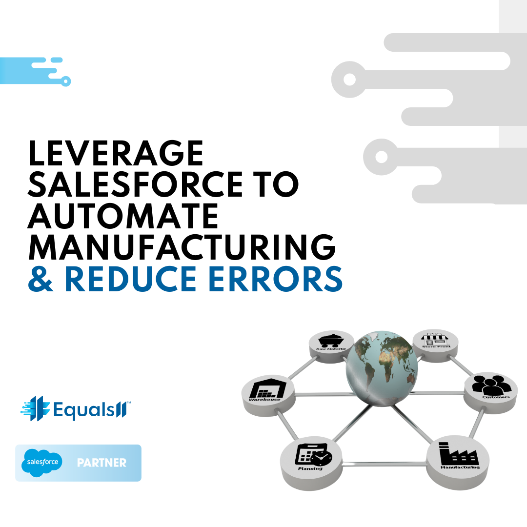 Leverage Salesforce To Automate Manufacturing &amp; Reduce Errors