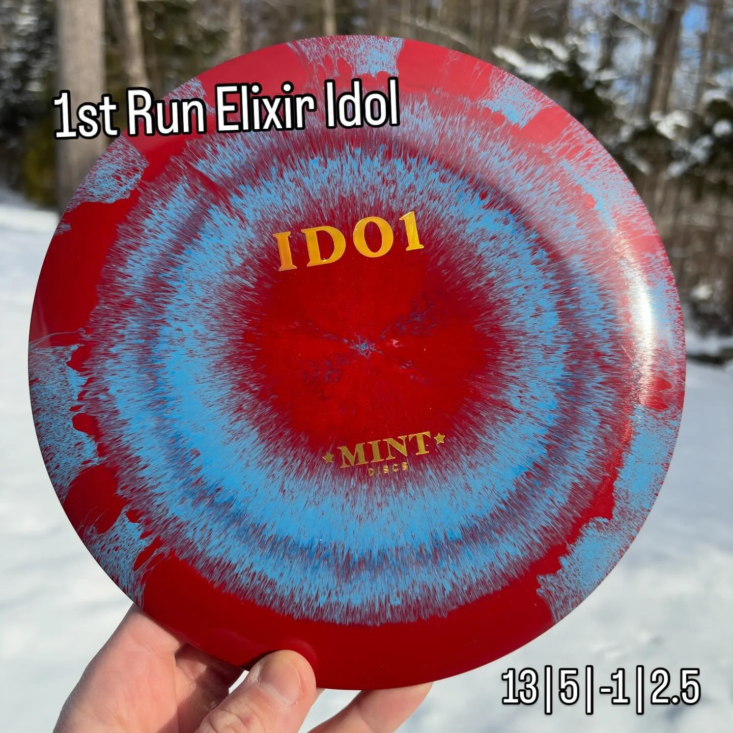Some crazy beautiful plastic coming out of Mint Discs! These things bomb!

#discgolf #discgolfdaily #mintdiscs