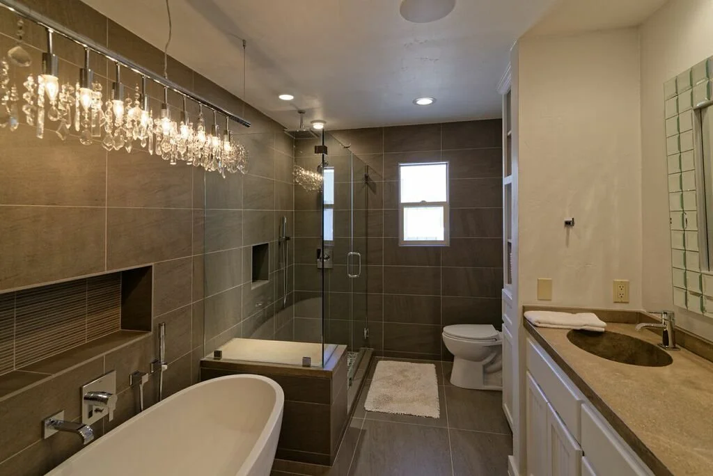 bathroom remodel modern horseshoe bay