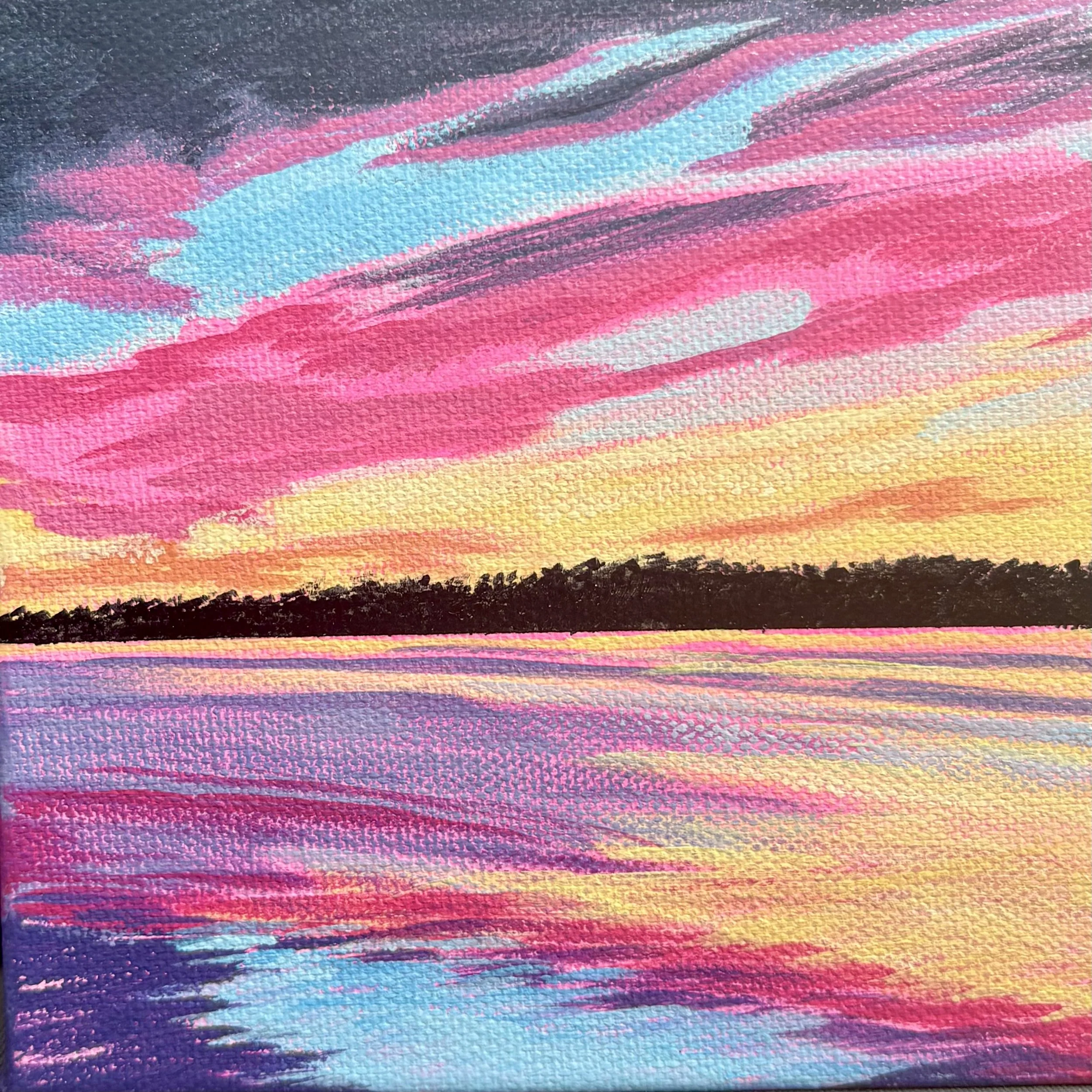 Sunset with Grey