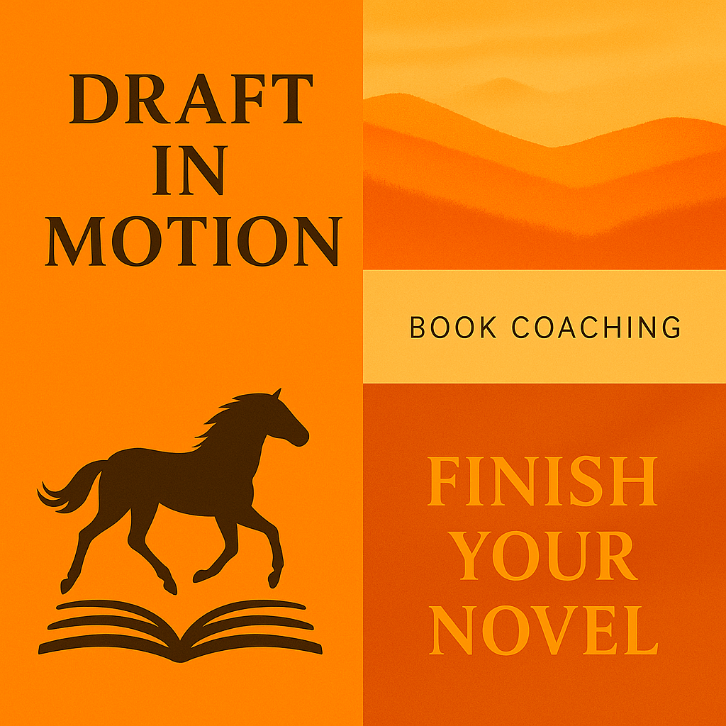 Draft in Motion, Finish Your Novel — 6 months of coaching