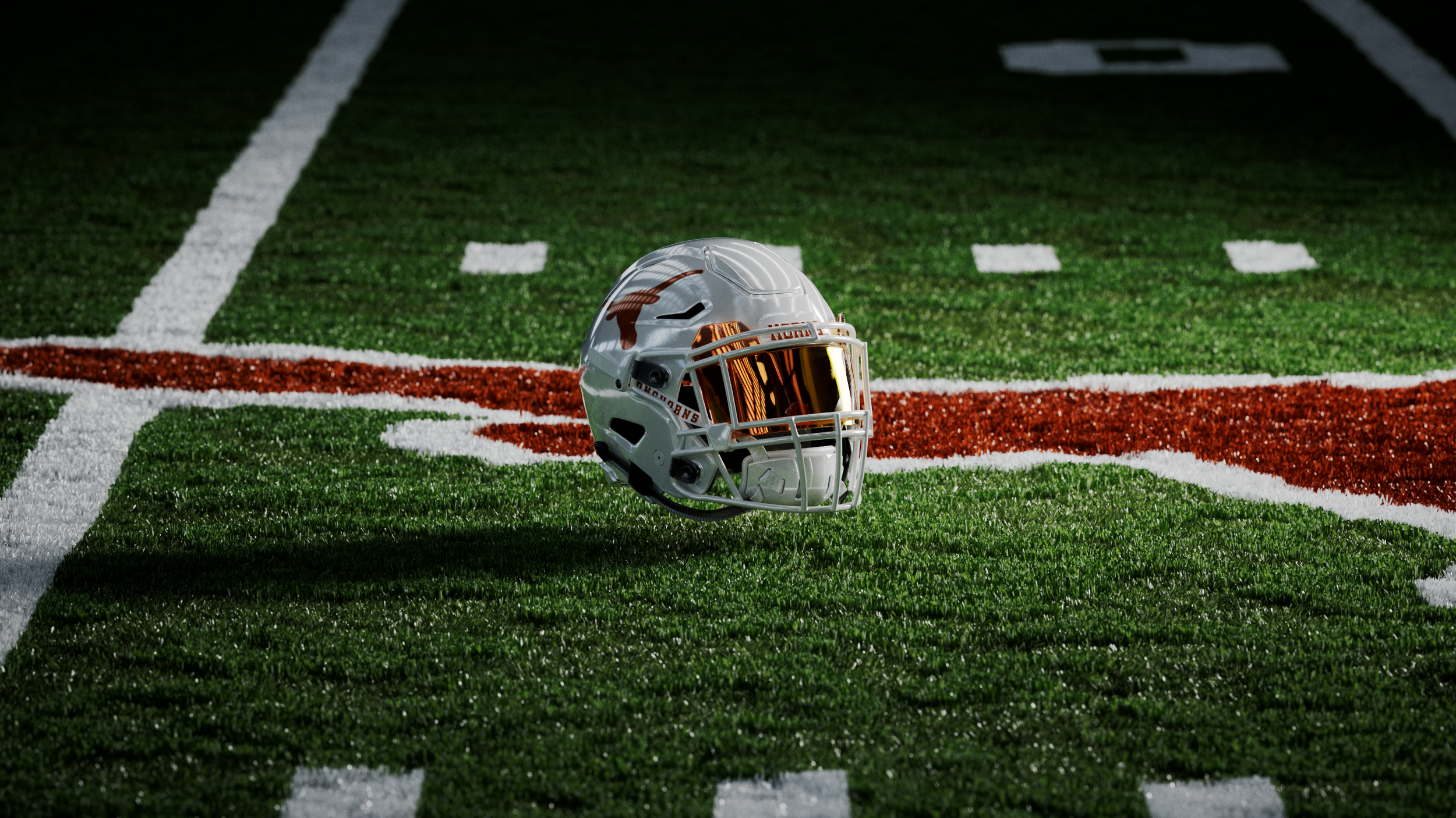 Texas Longhorn Football Helmet
