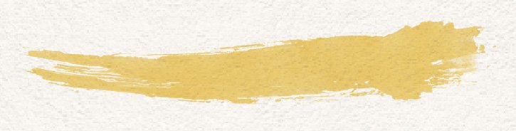 A horizontal yellow brushstroke on a textured beige background.