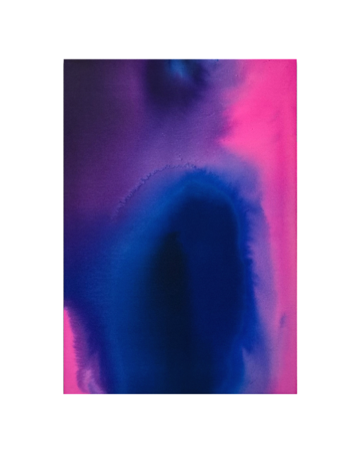 SWASH /
2025 / 
100 x 70 cm /
Tusche auf Baumwolle