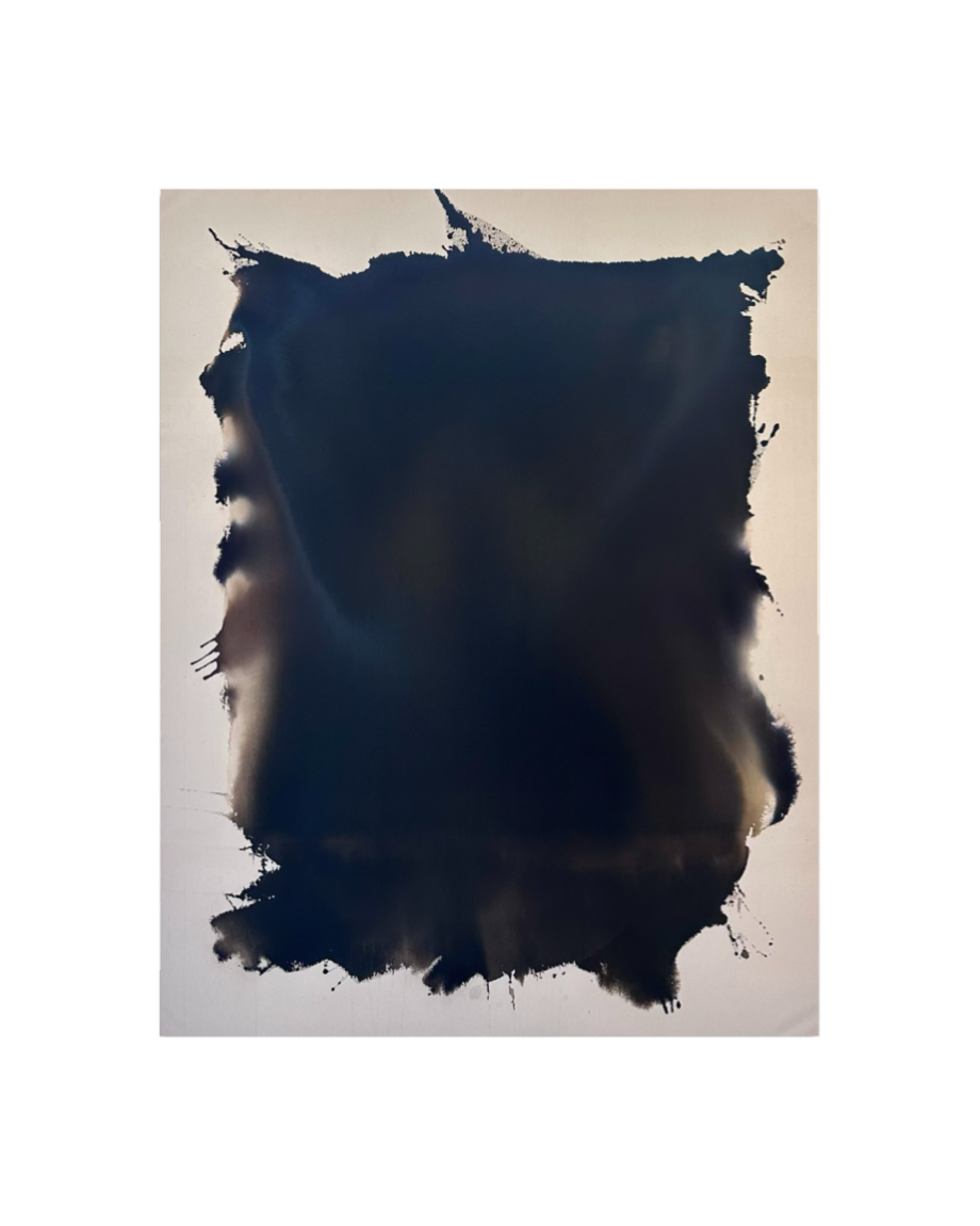 UNTITLED /
2024 /
180 x 140 cm /
Tusche auf roher Baumwolle /
verfügbar