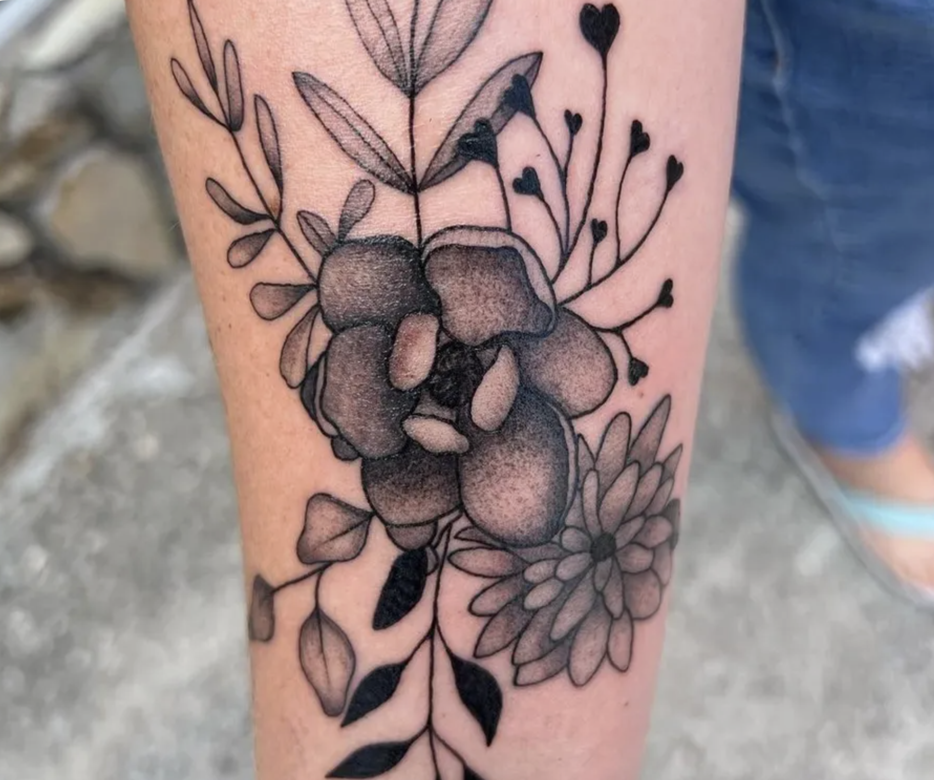 flower tattoo, tattoos tampa