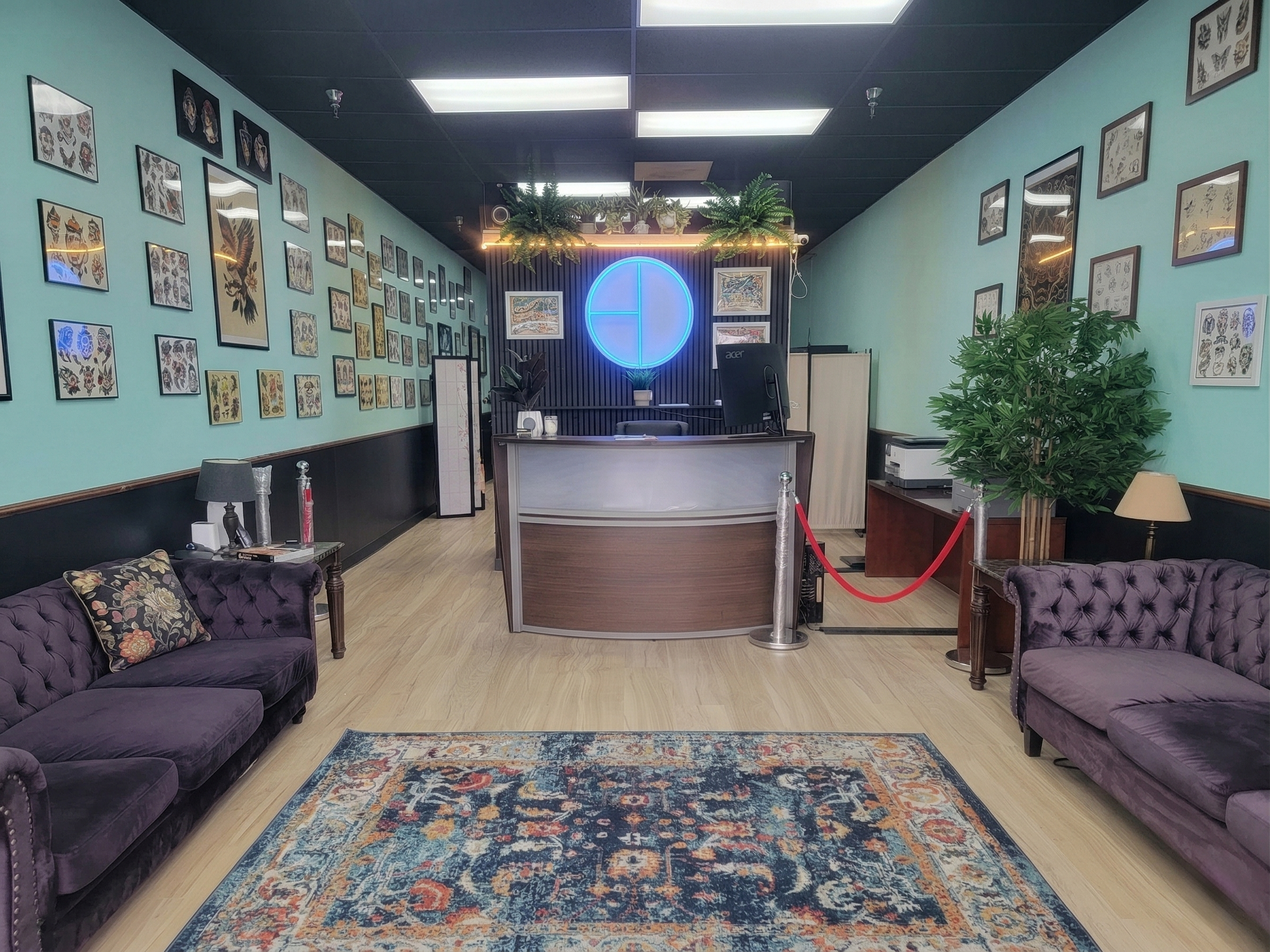 Interior of Adrenaline Designs