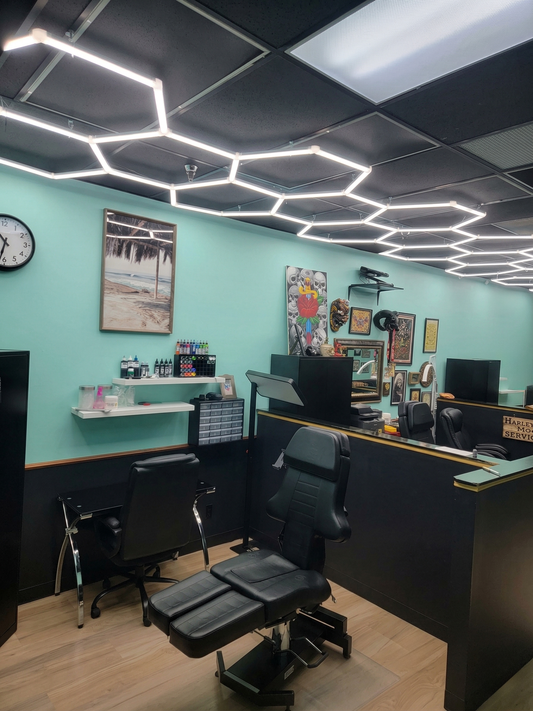 Interior of Adrenaline Designs