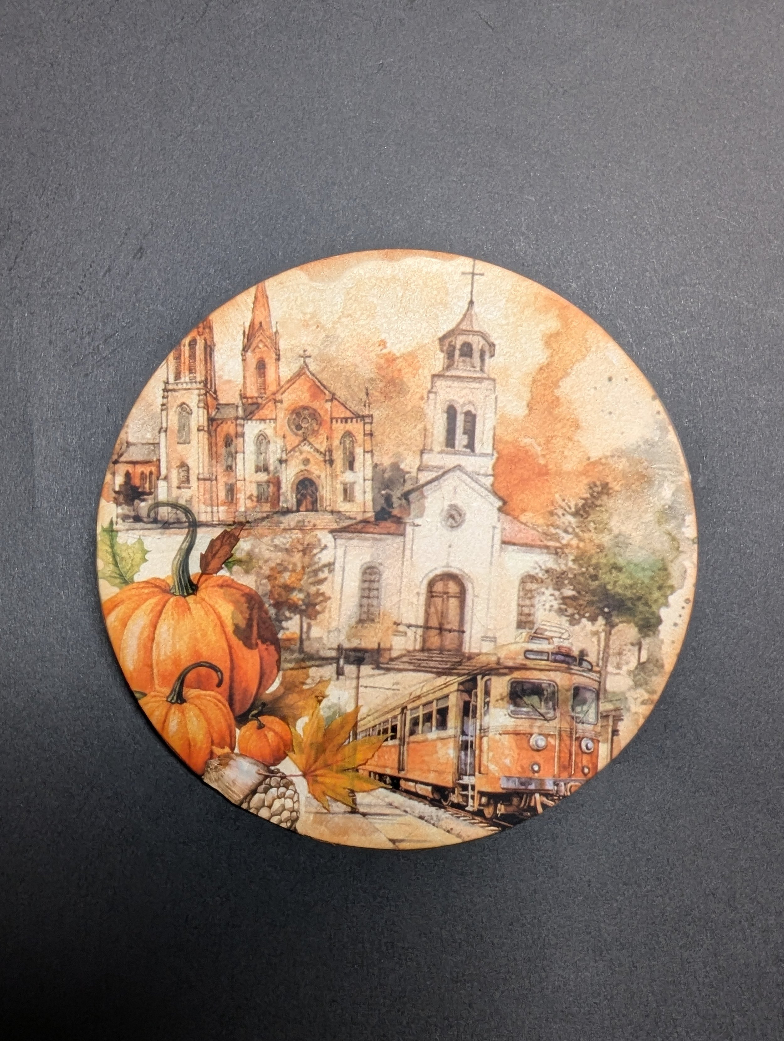 Sous-verre automne #3
