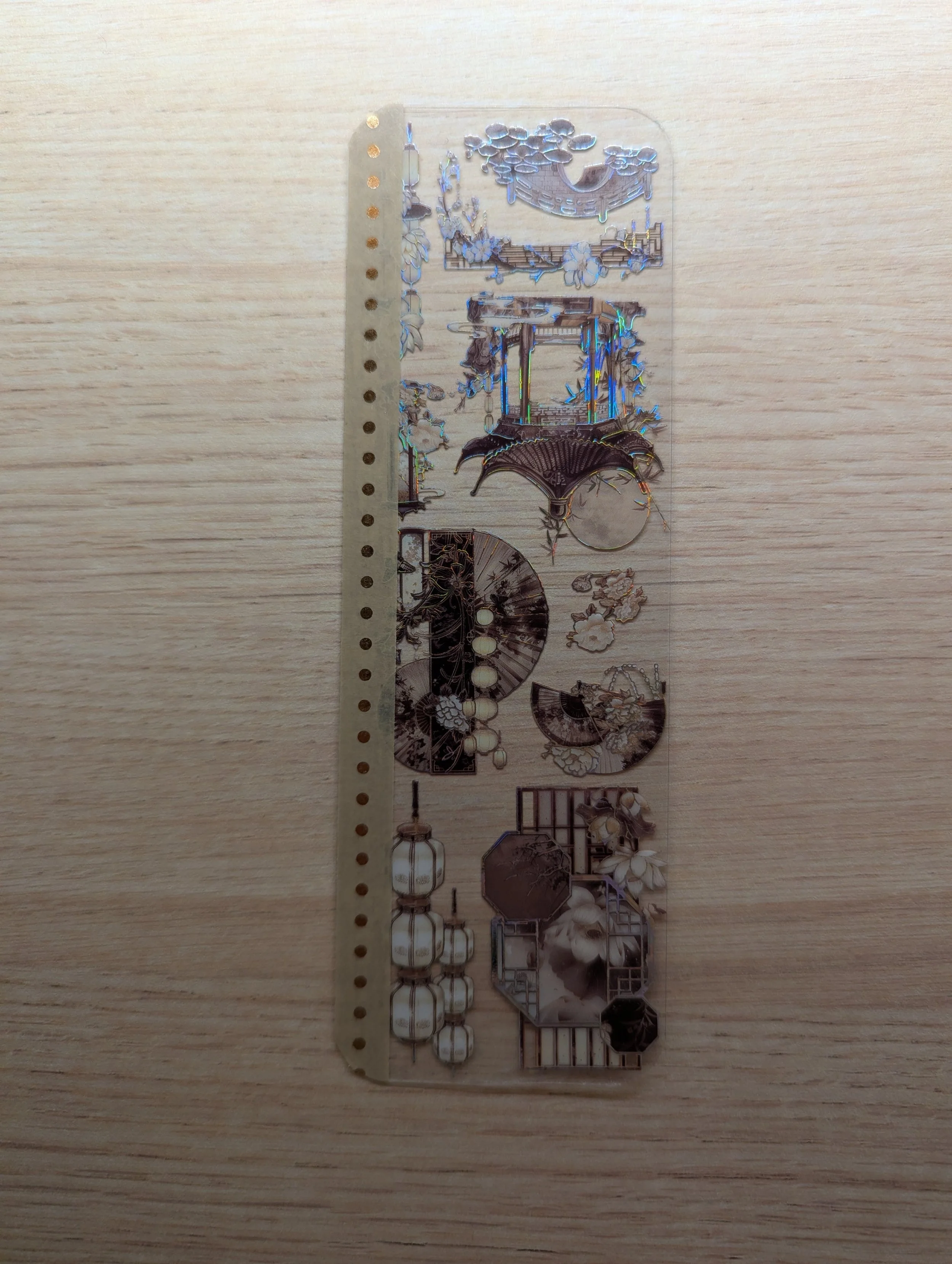 Marque-page Artistique en Journaling - doux personnages