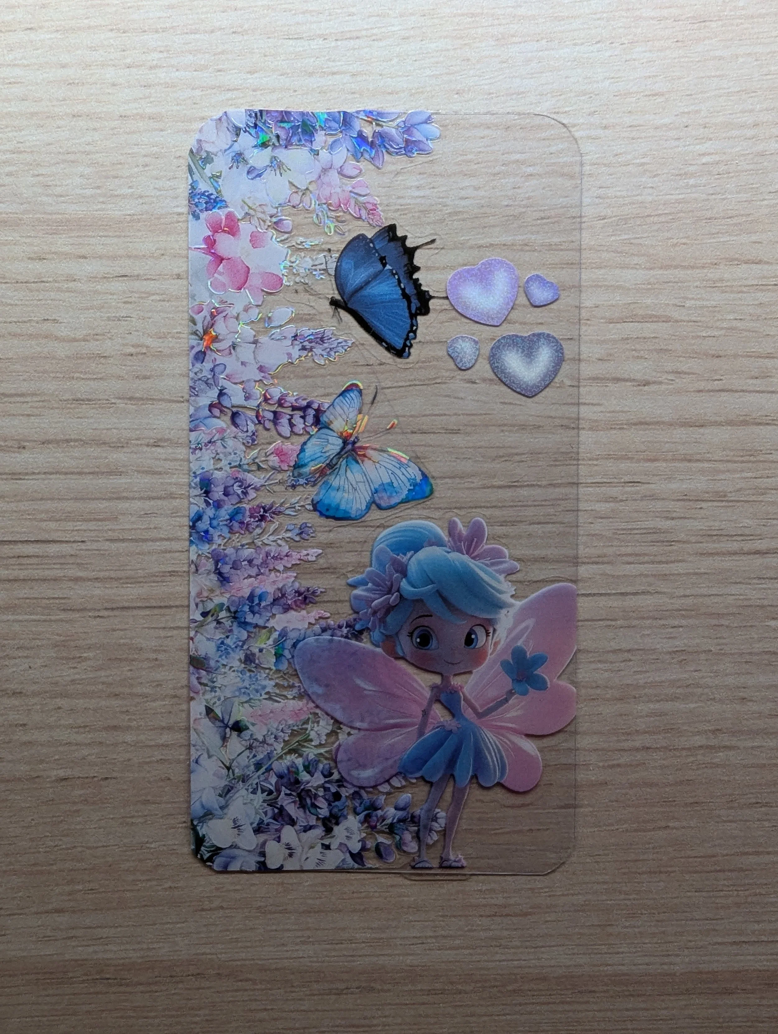 Marque-page Artistique en Journaling - papillons