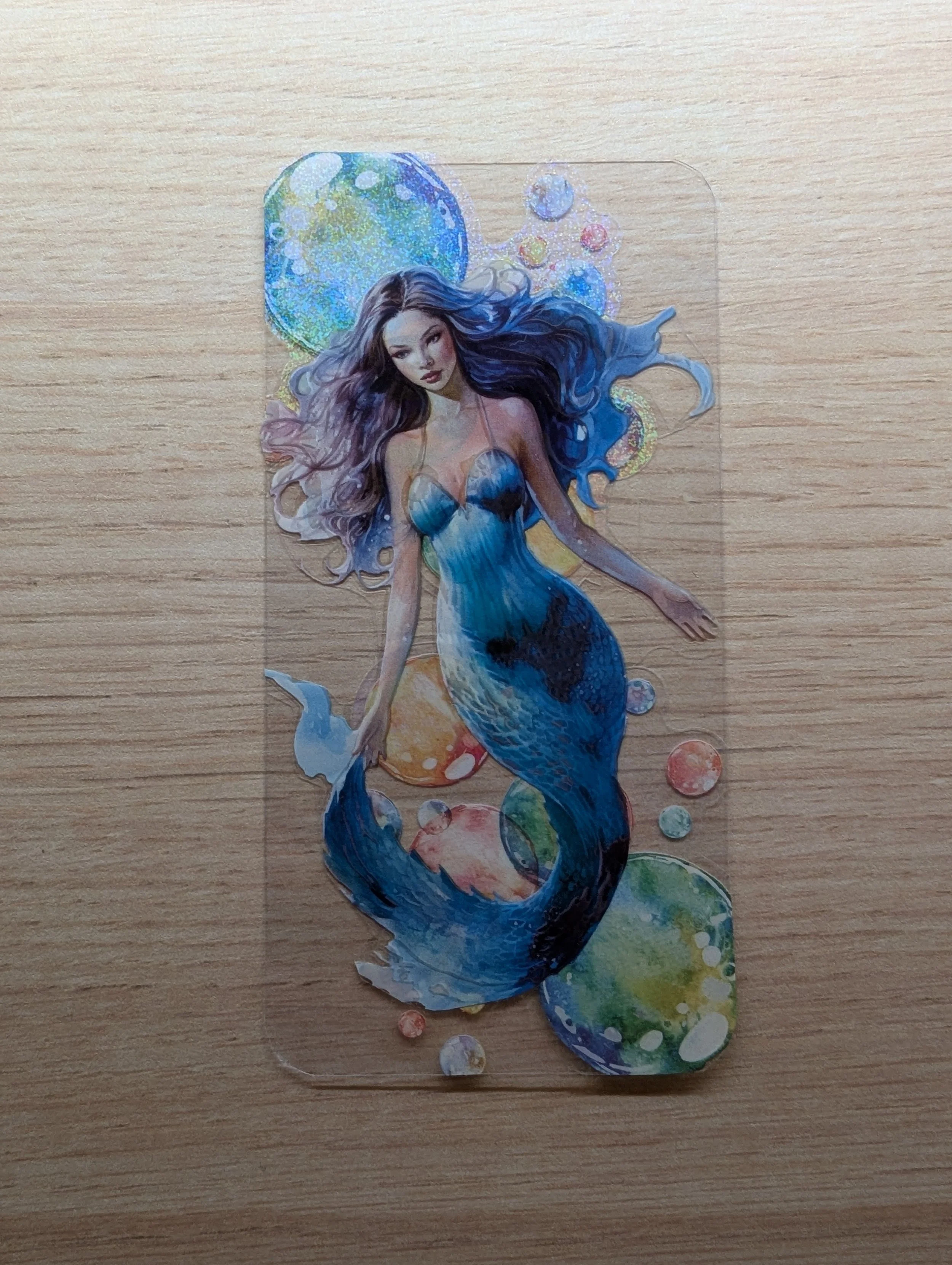 Marque-page Artistique en Journaling - sirenes 3