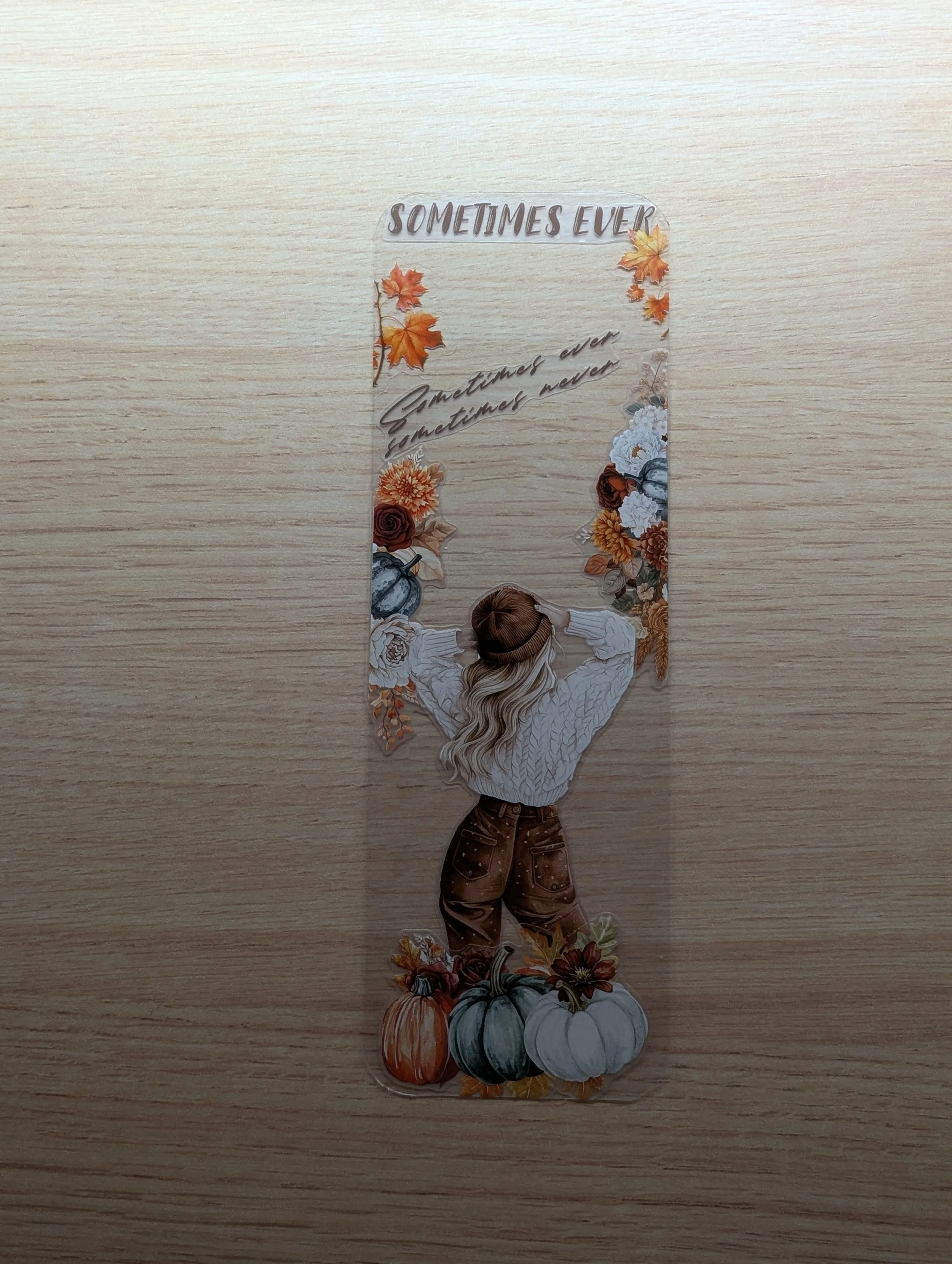 Marque-page Artistique en Journaling - Automne 1