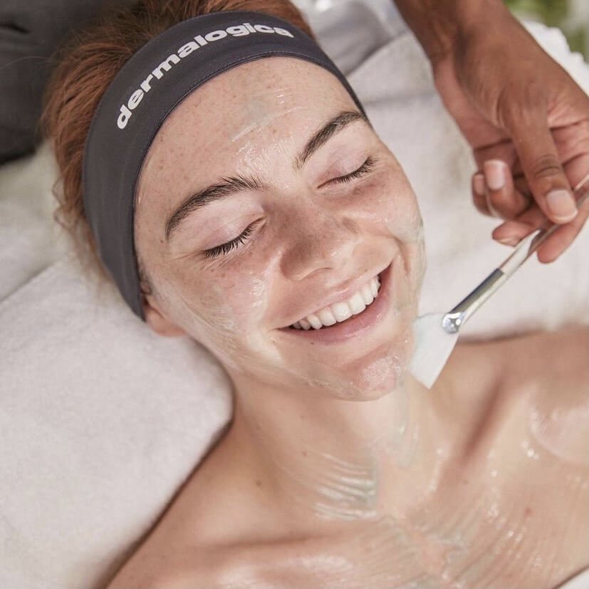 woman having a Dermalogica facial