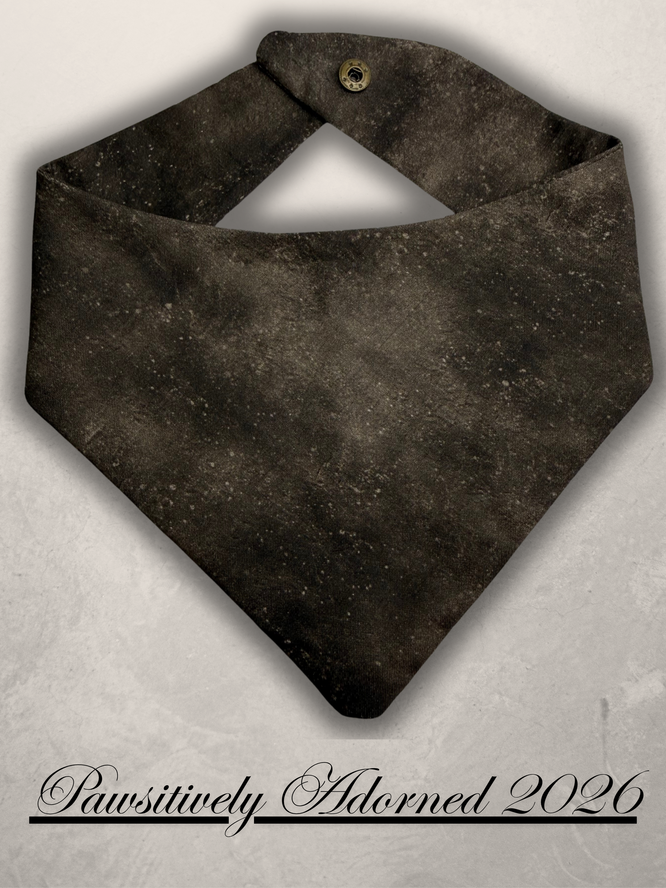 Deep Brown Pet Bandana