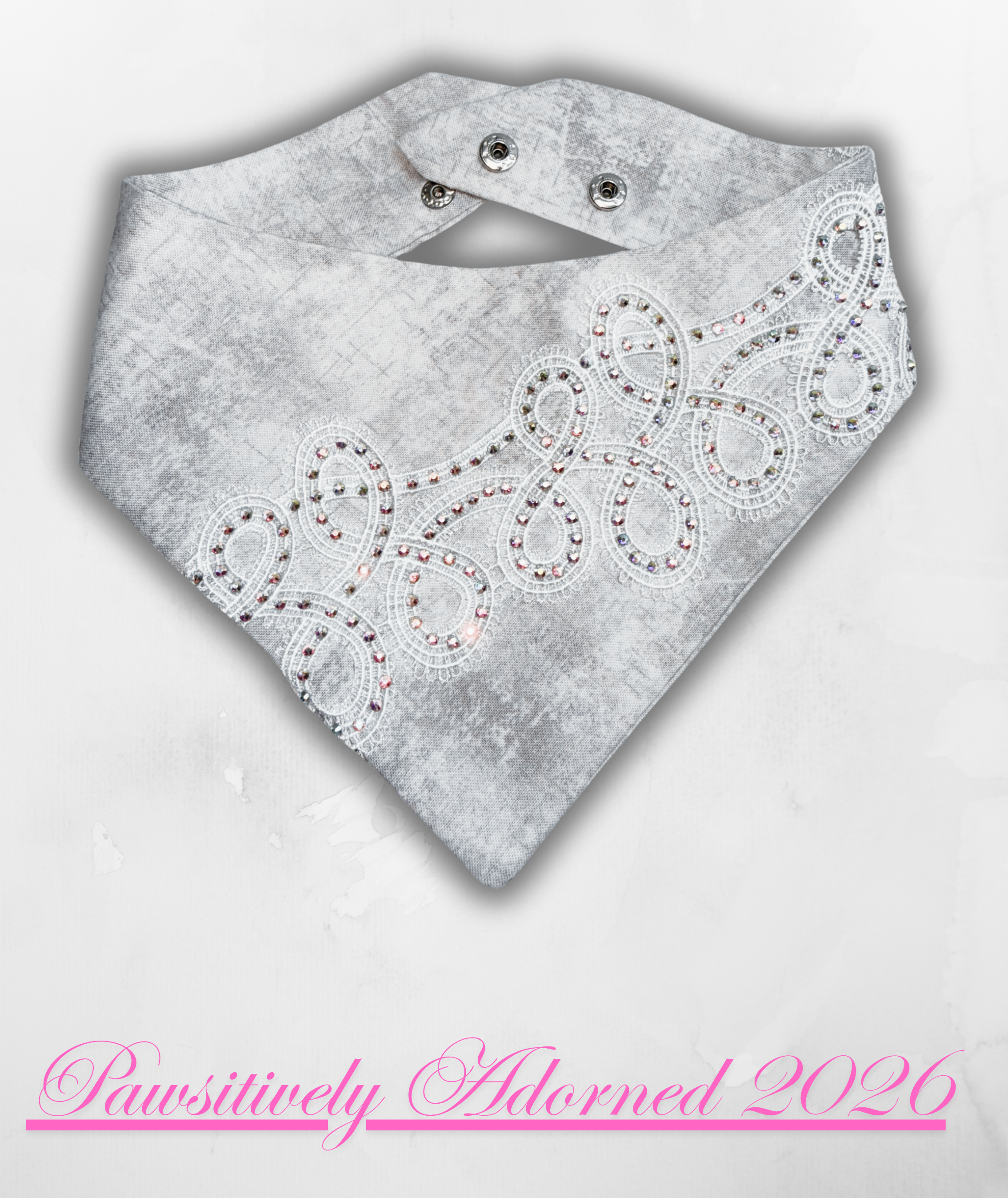 Glittering Grace Pet Bandana