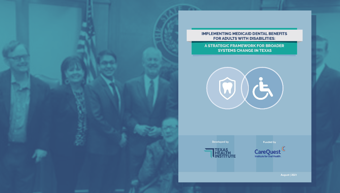 Framework for Medicaid Dental for Adults with Disabilities Brief