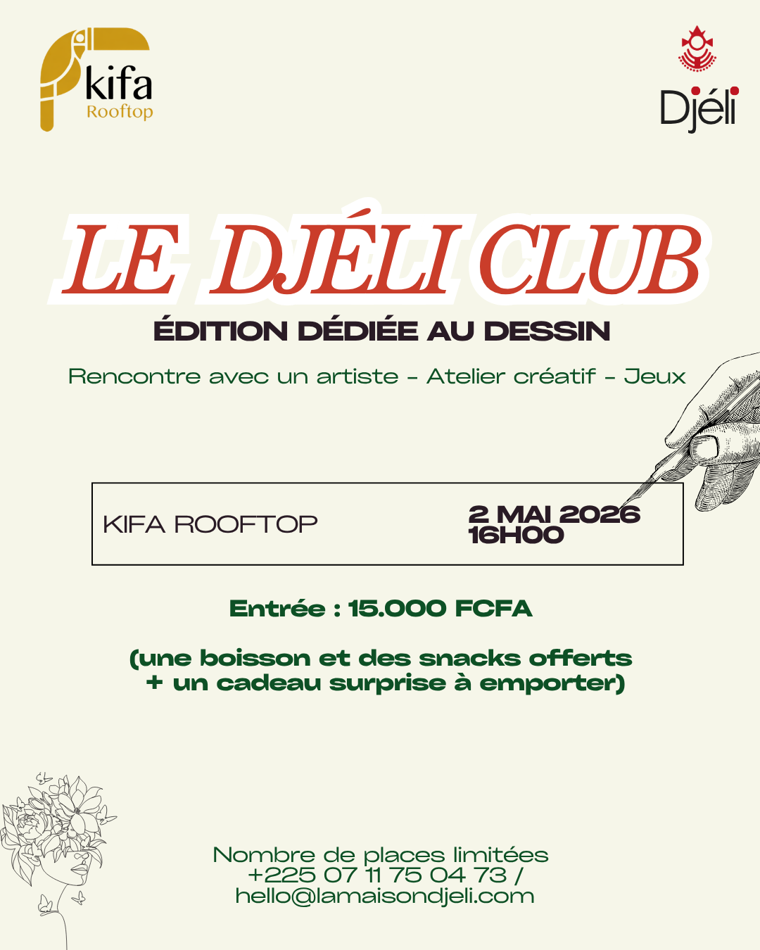Le Djéli Club - Édition dédiée au dessin