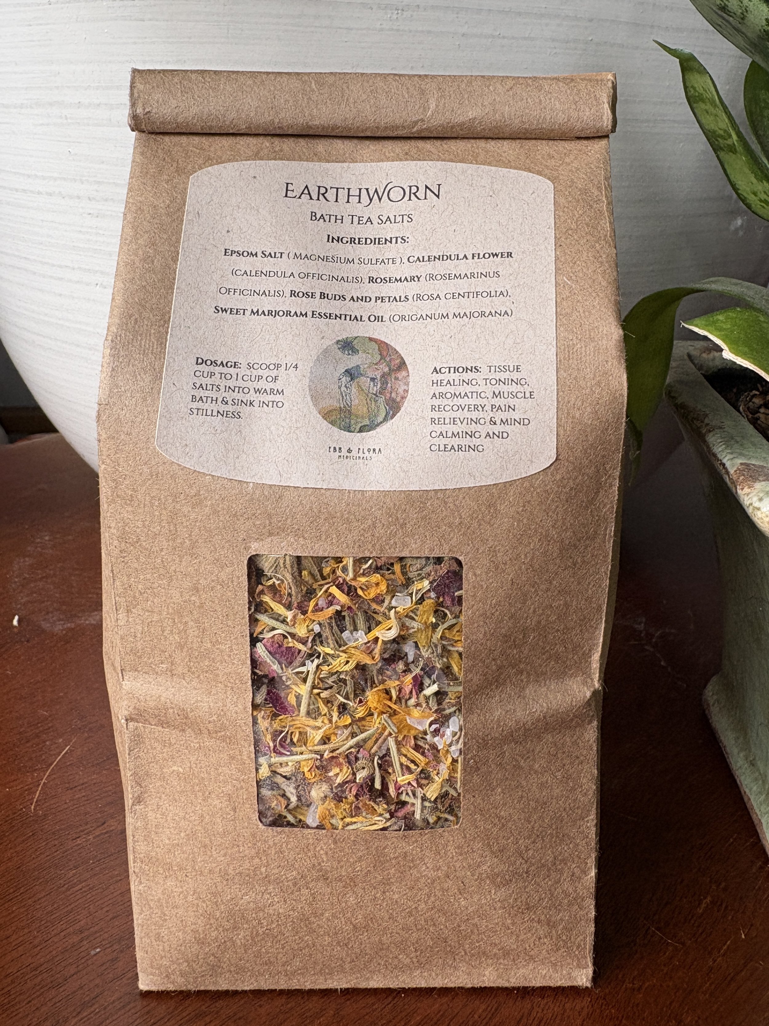 Earthworn Bath Tea Salt