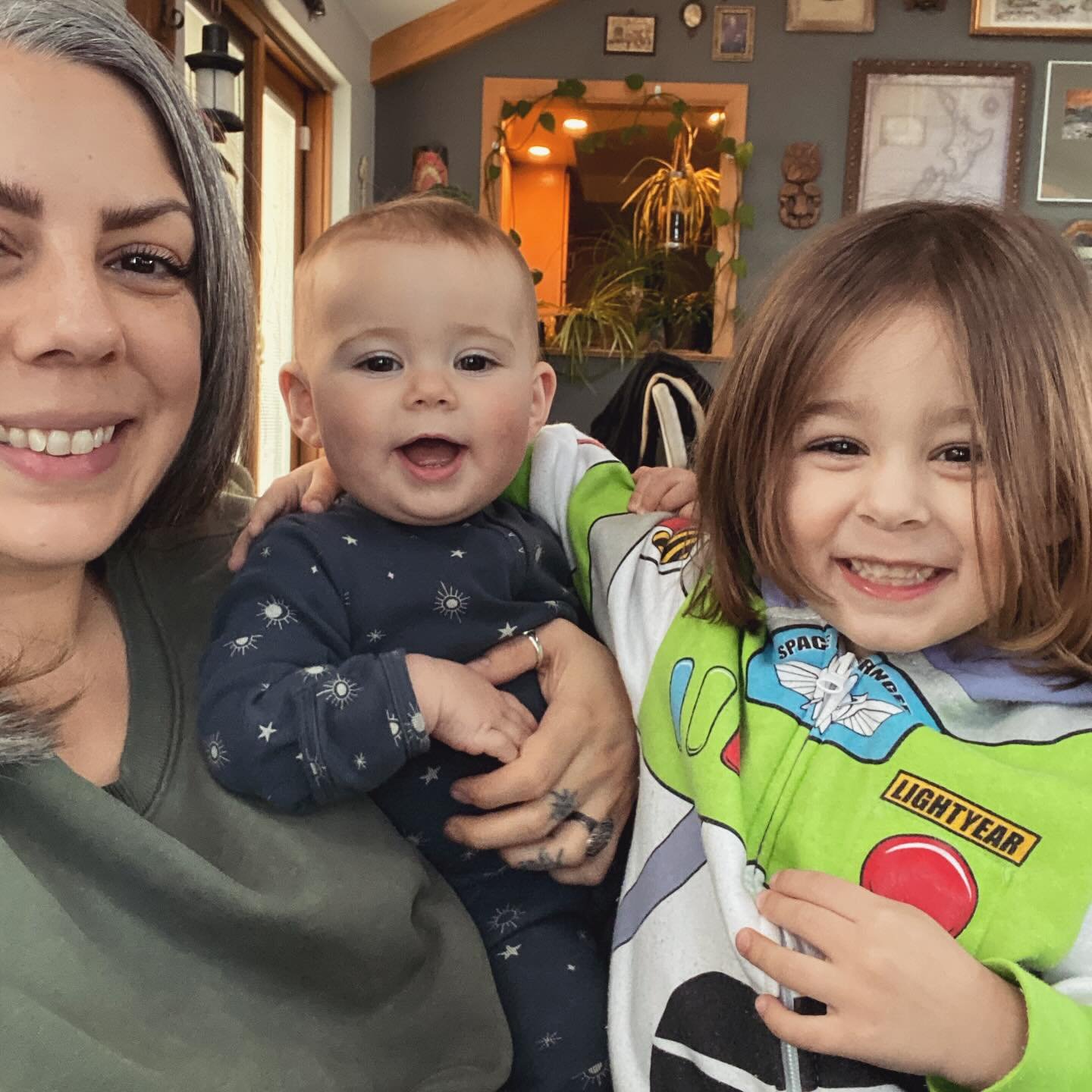 Hello IG! Wow, everything has changed a whole lot here! This is what life looks like for me lately&mdash;happy, tired, full of space men and a crawling baby and snacks and drool and cuddles and cries and craft time and all the love I could ever need 