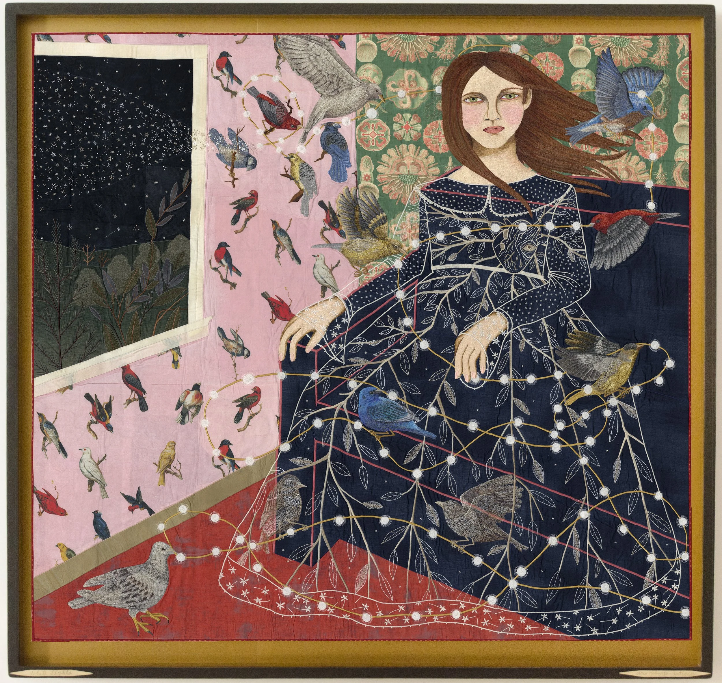 White Lights 1 of 3, 61" x 57.5". $36,000