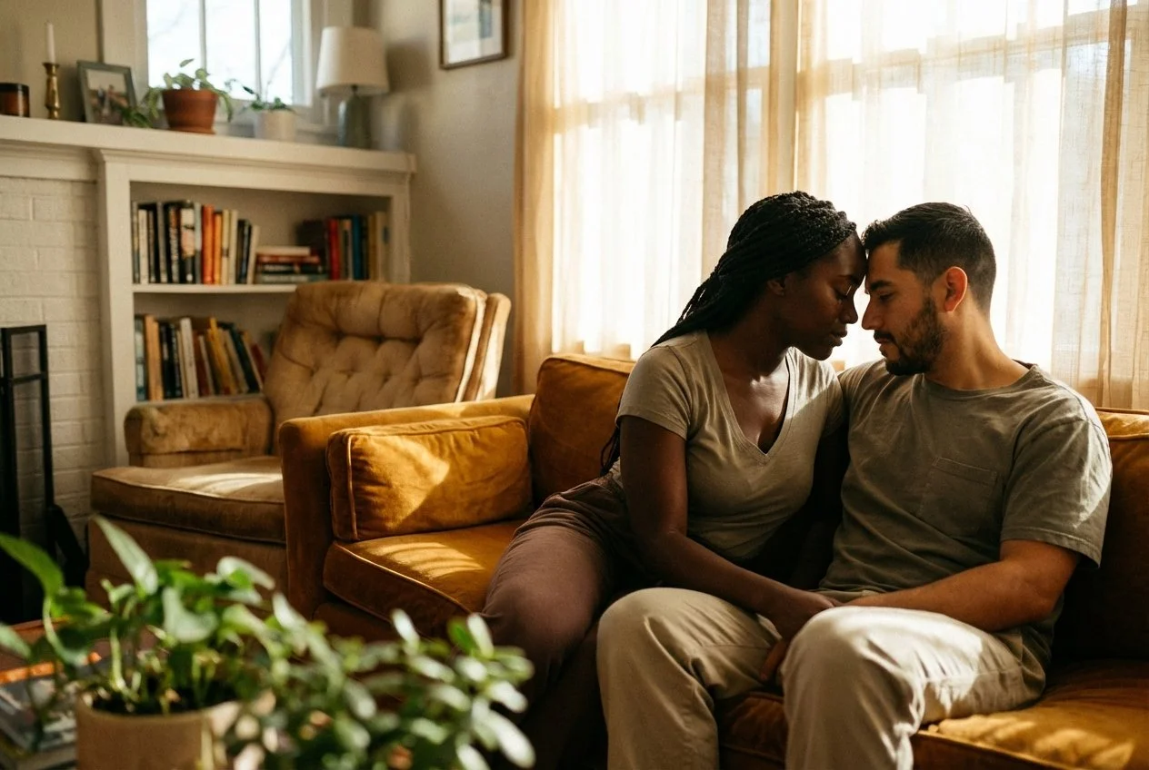   True intimacy is often found in the quiet, imperfect moments of honesty.  