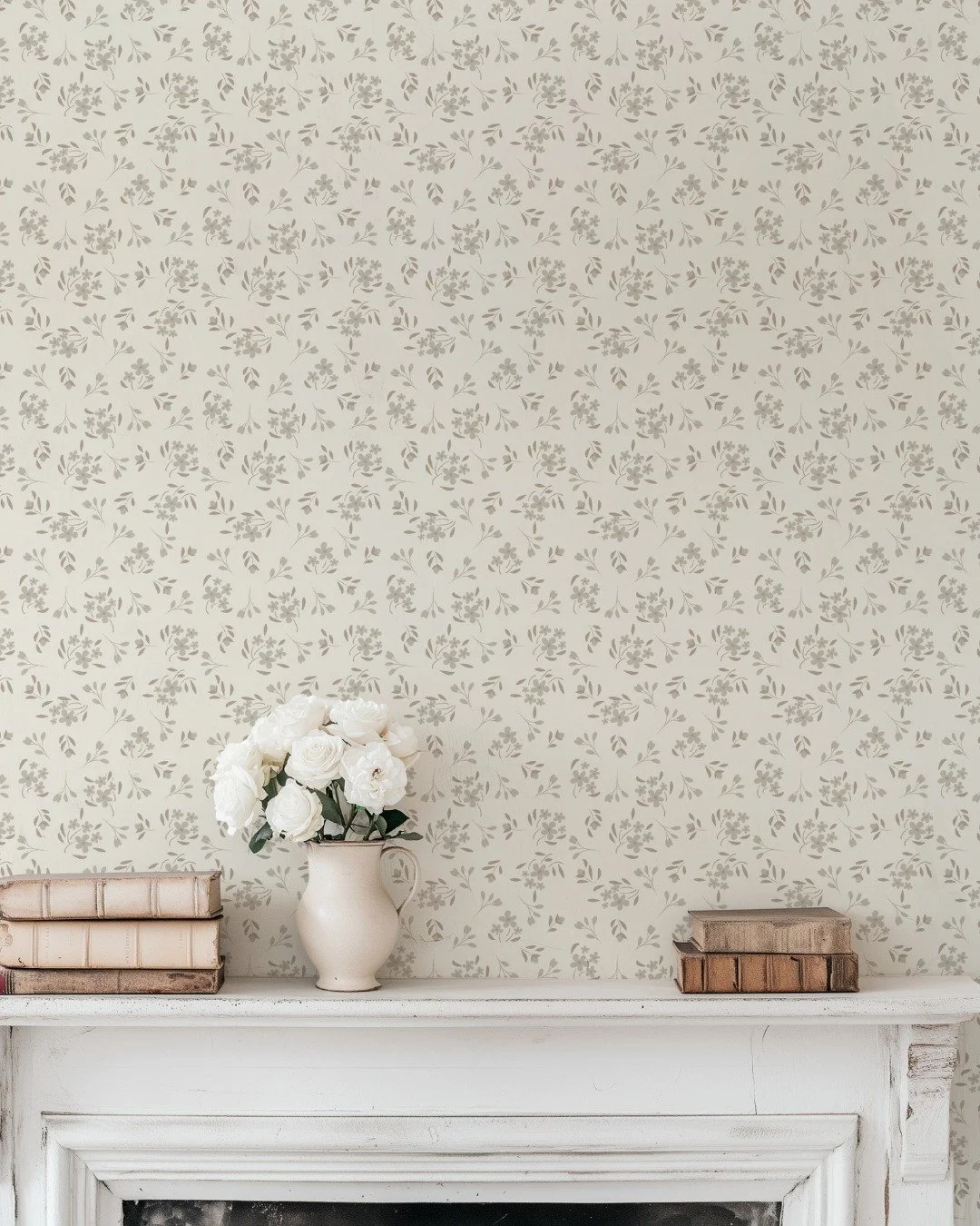 Good Morning. It&rsquo;s officially spring and while it hasn&rsquo;t necessarily felt like it outside, this pattern could bring spring indoors year round! It feels so dainty. 
#surfacepatterndesign
#wallpaperpattern
#floralwallpaper