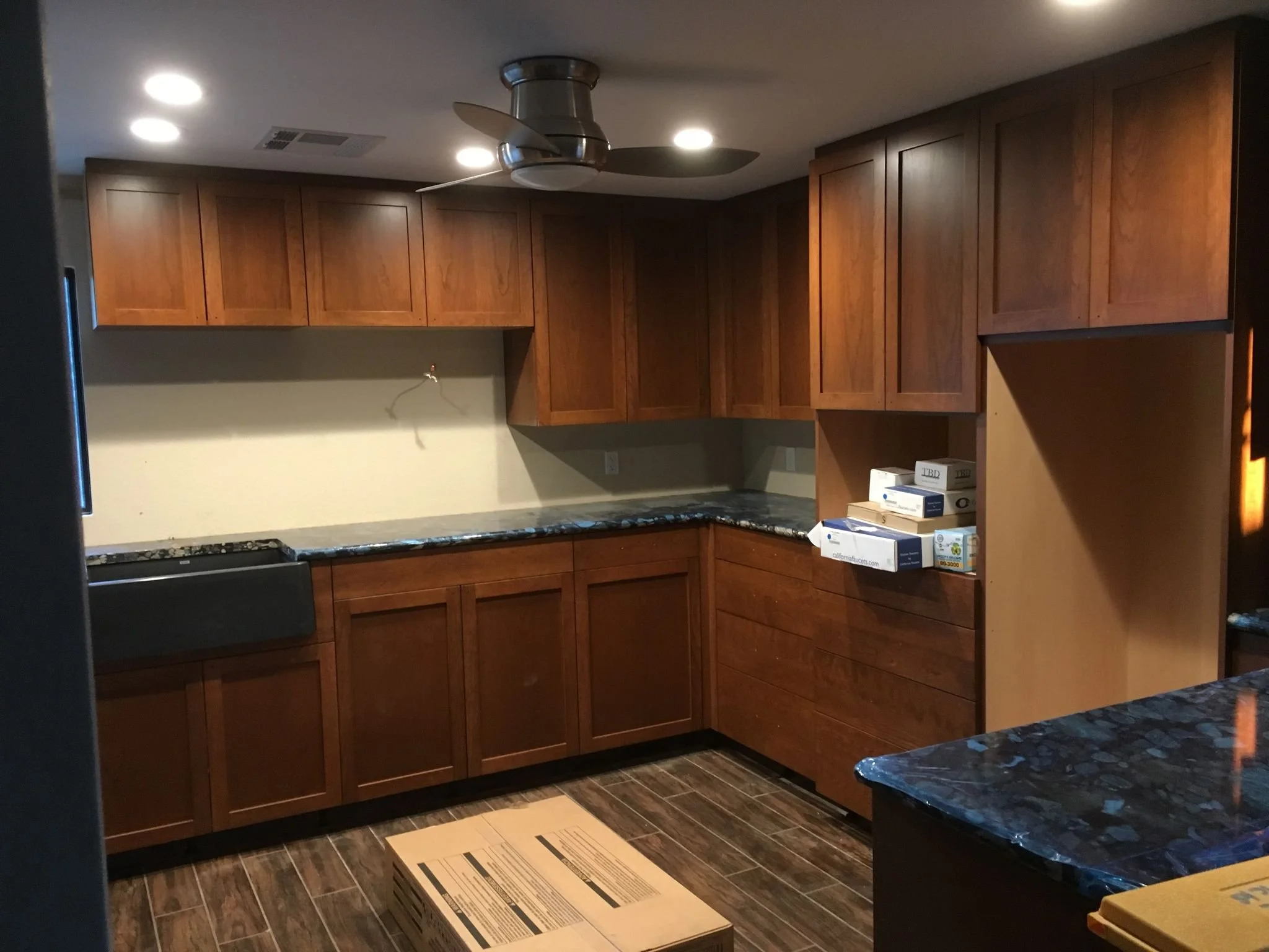 Custom Cabinets In High End Home - By National CNC Services