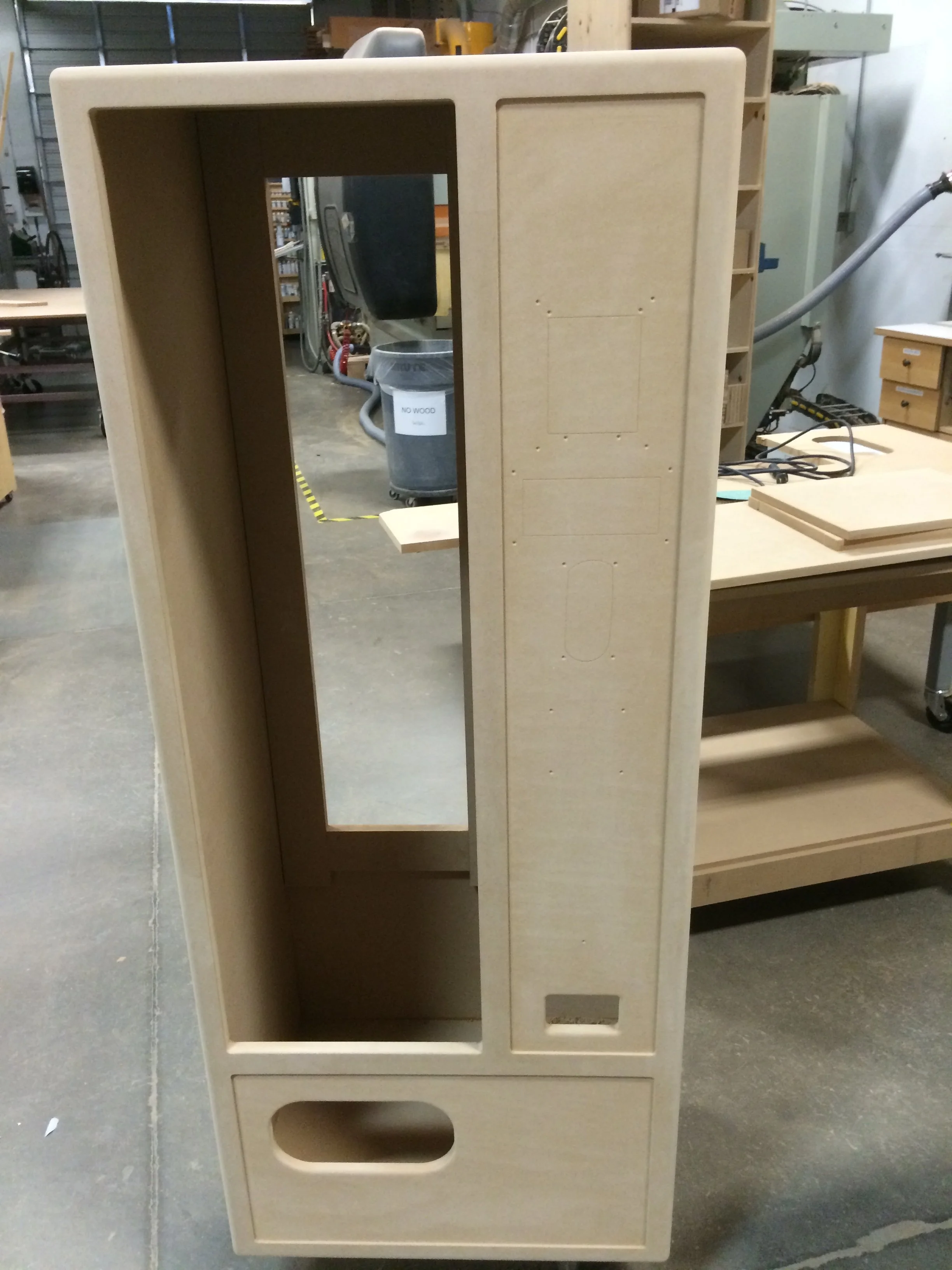 Custom CNC Router Cabinet by National CNC Service