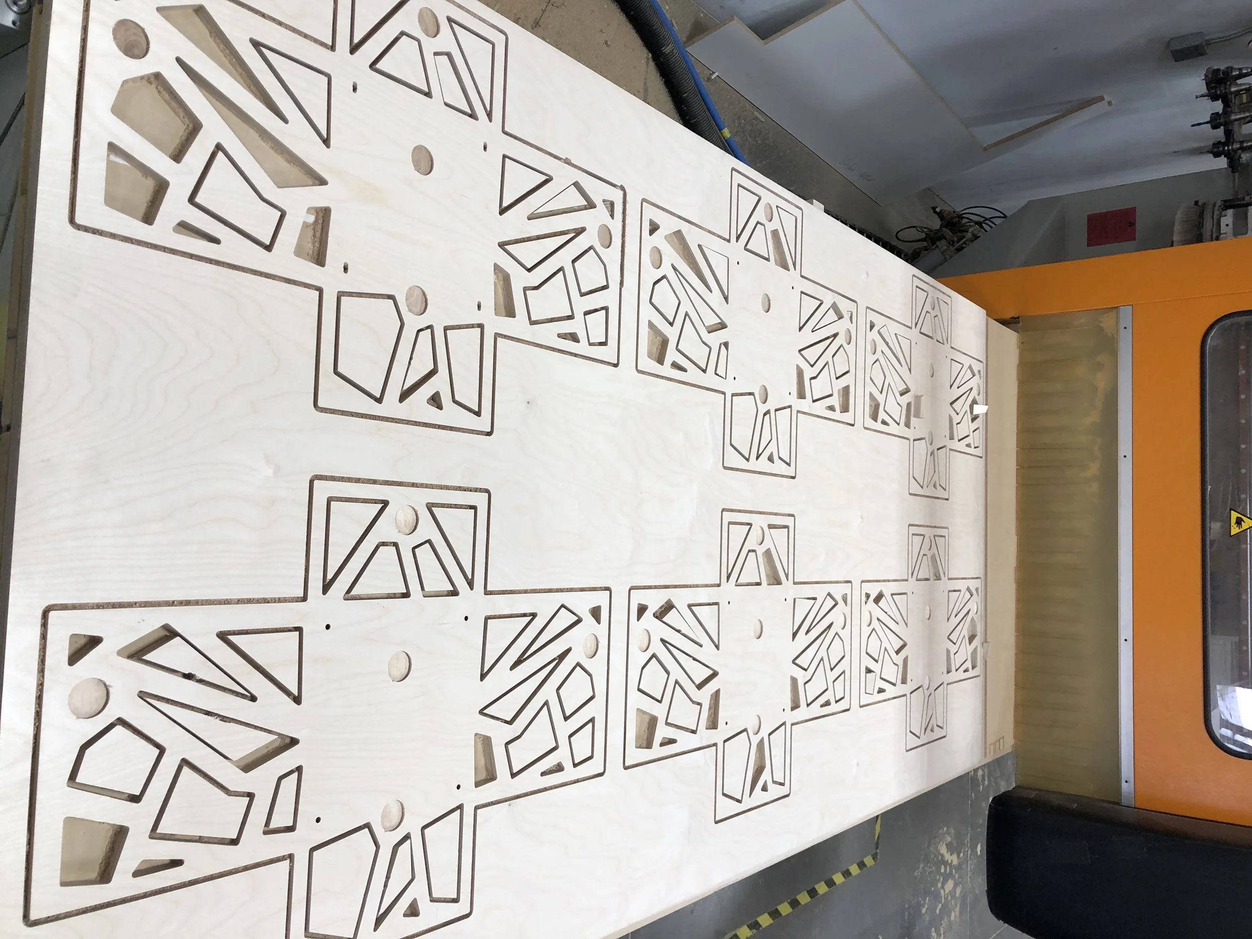 Custom CNC Routered Plywood