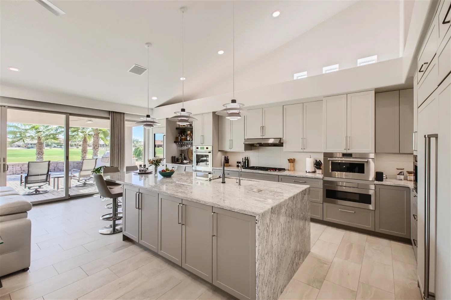 Custom Cabinets In High End Home - By National CNC Services