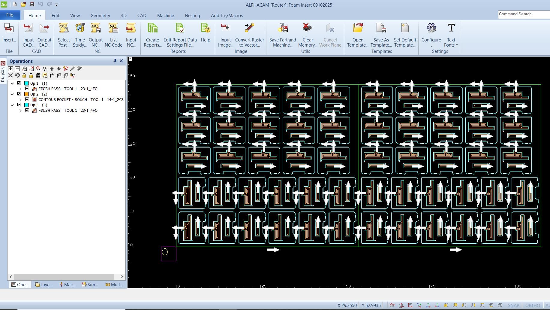 Custom CNC Cut Pattern