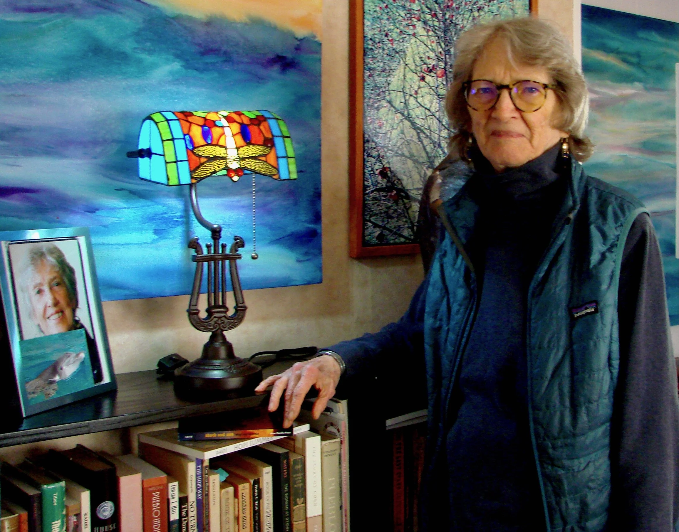 In my office – Photo by Kathy Chetkovich