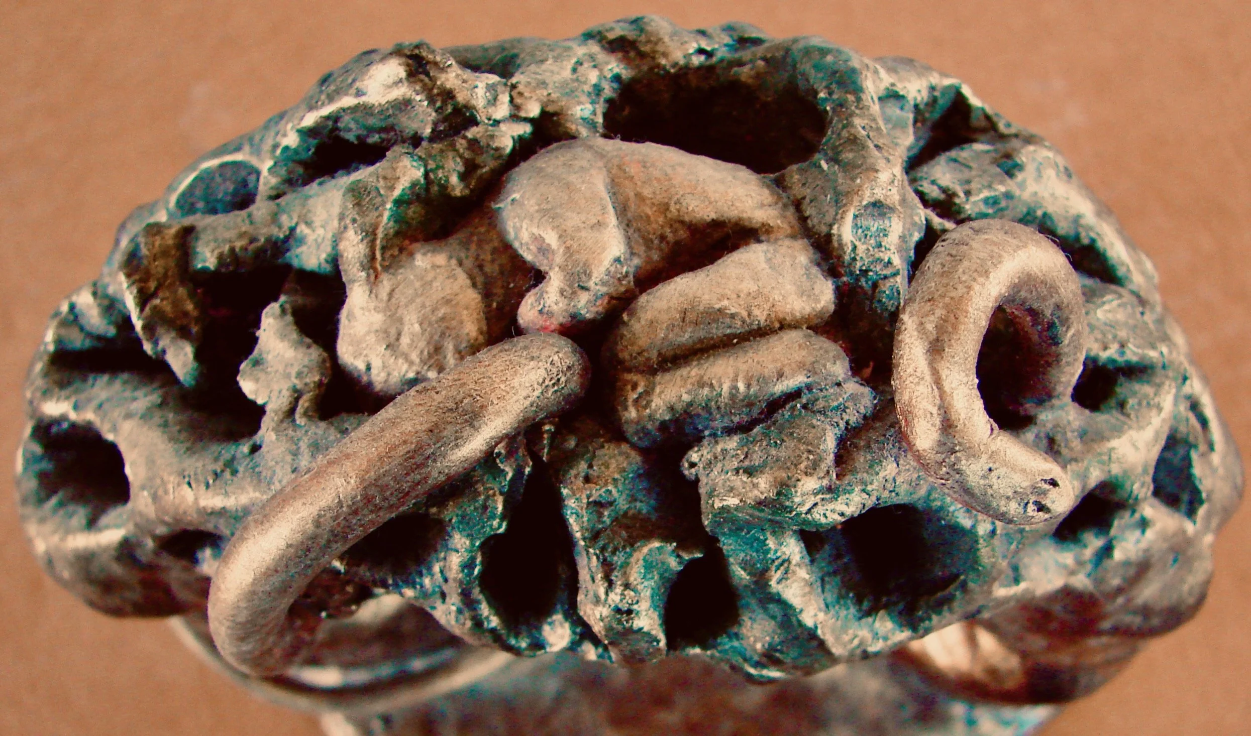 Two Women Trees detail