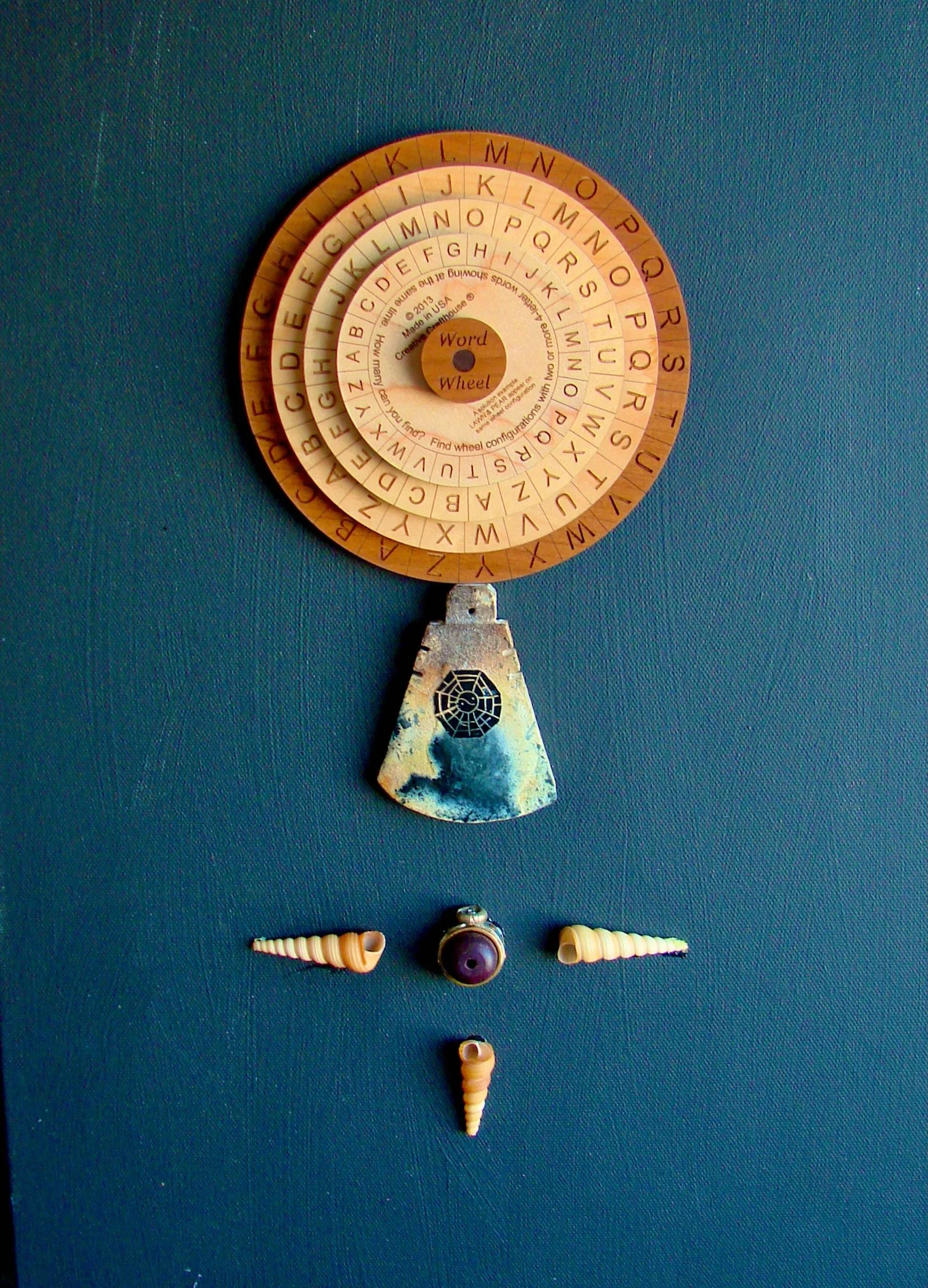 Word Wheel with Friendly Objects