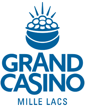 Grand Casino Mille Lacs logo - satisfied client of DRAWING SMILES Caricatures
