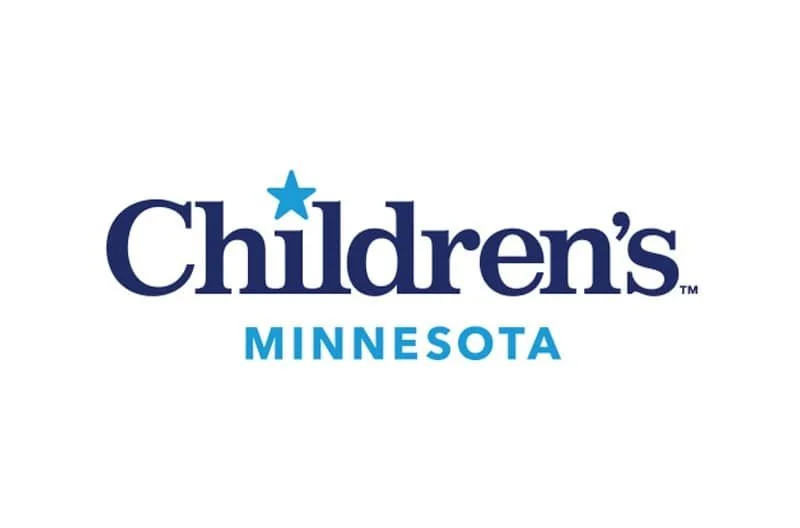 Children's Minnesota logo - satisfied client of DRAWING SMILES Caricatures