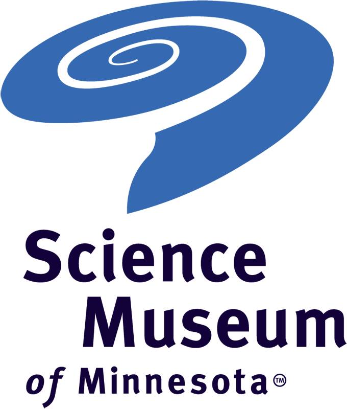 Science Museum of Minnesota logo - satisfied client of DRAWING SMILES Caricatures
